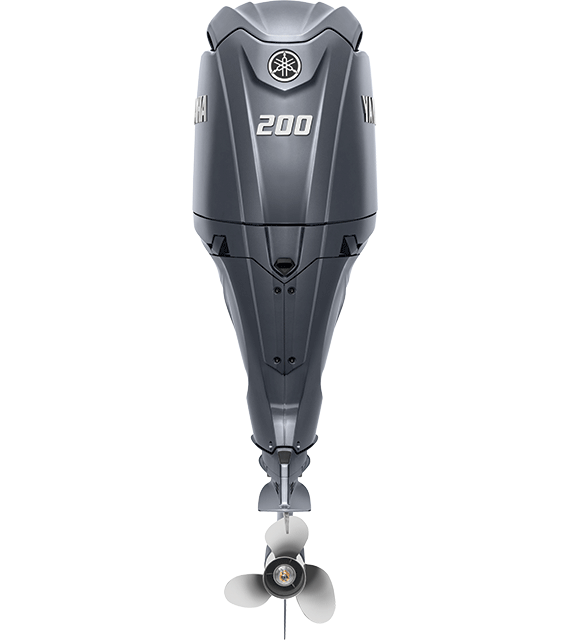 Yamaha Outboard 200 Gray 